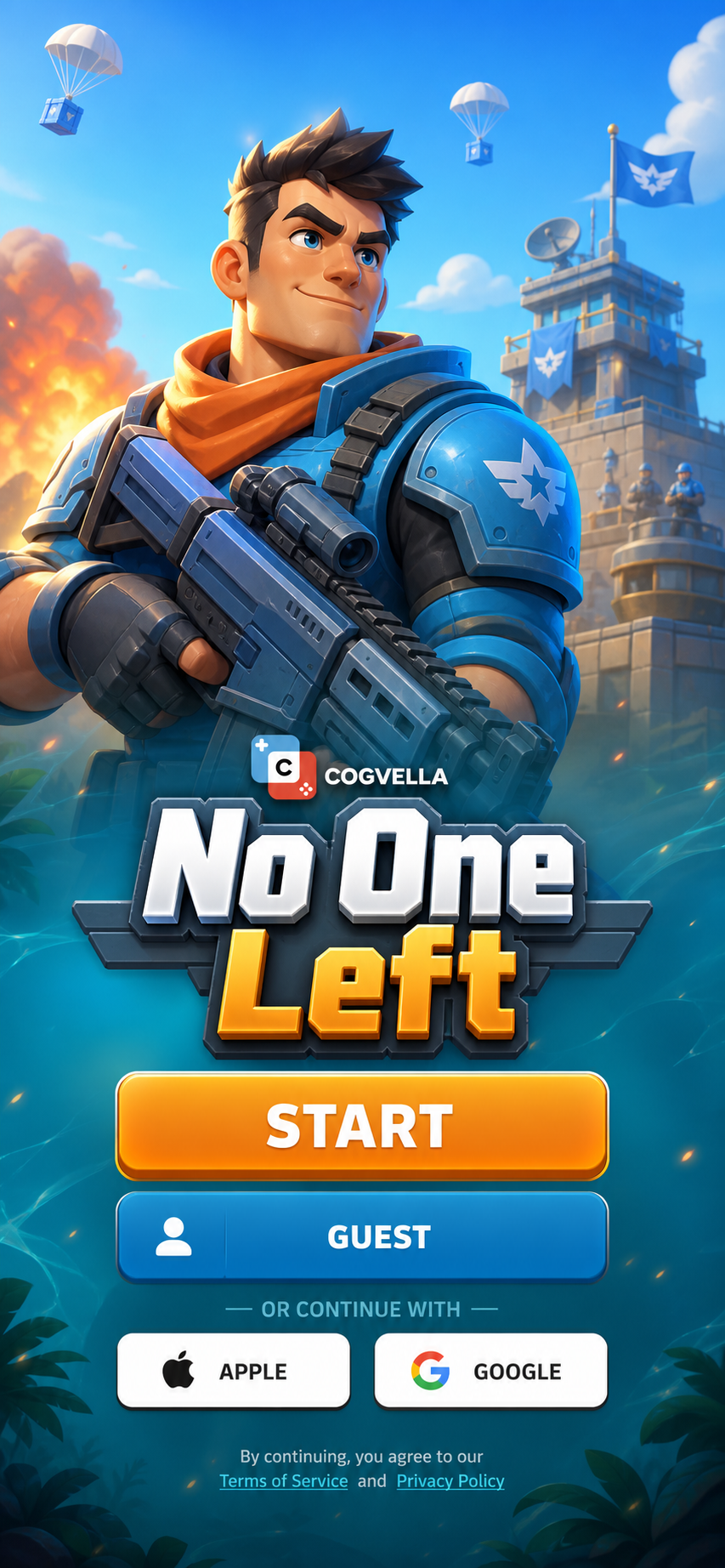 No One Left login artwork