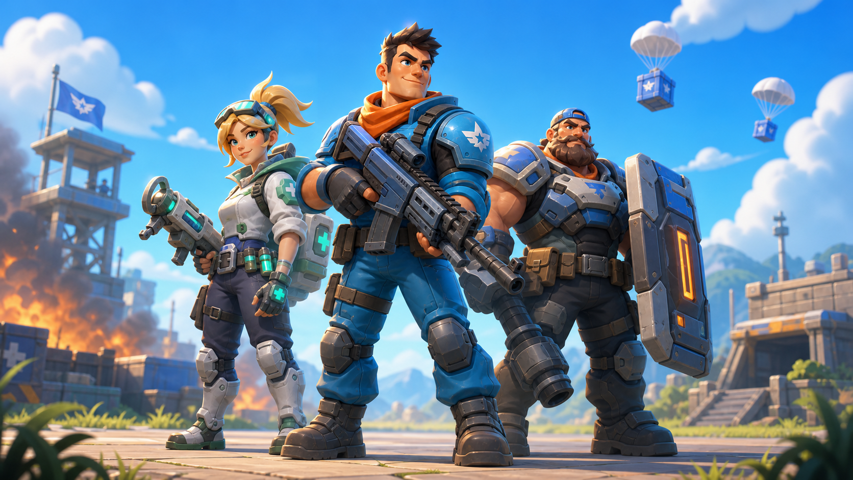No One Left character lineup