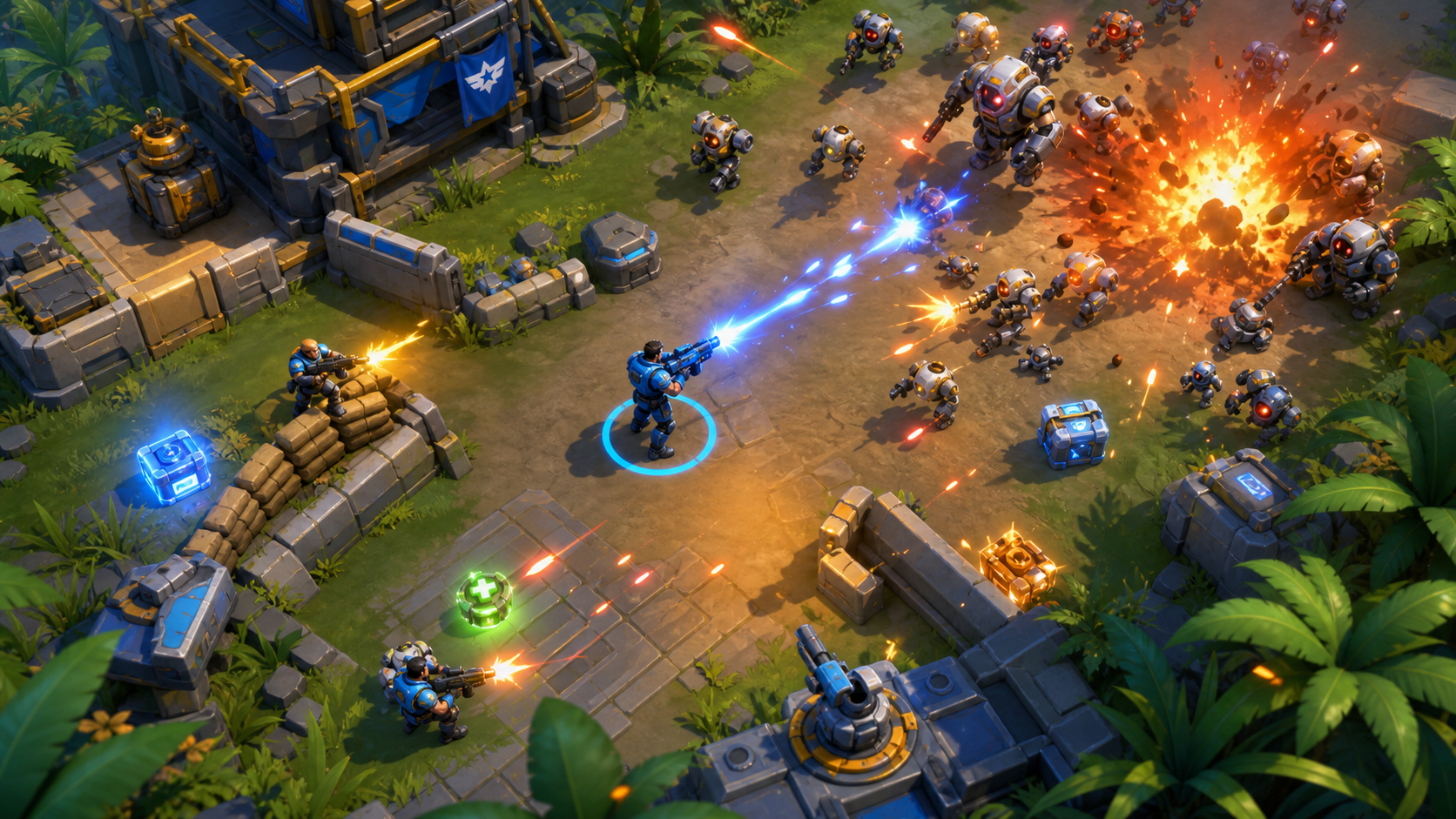 No One Left top-down gameplay screenshot