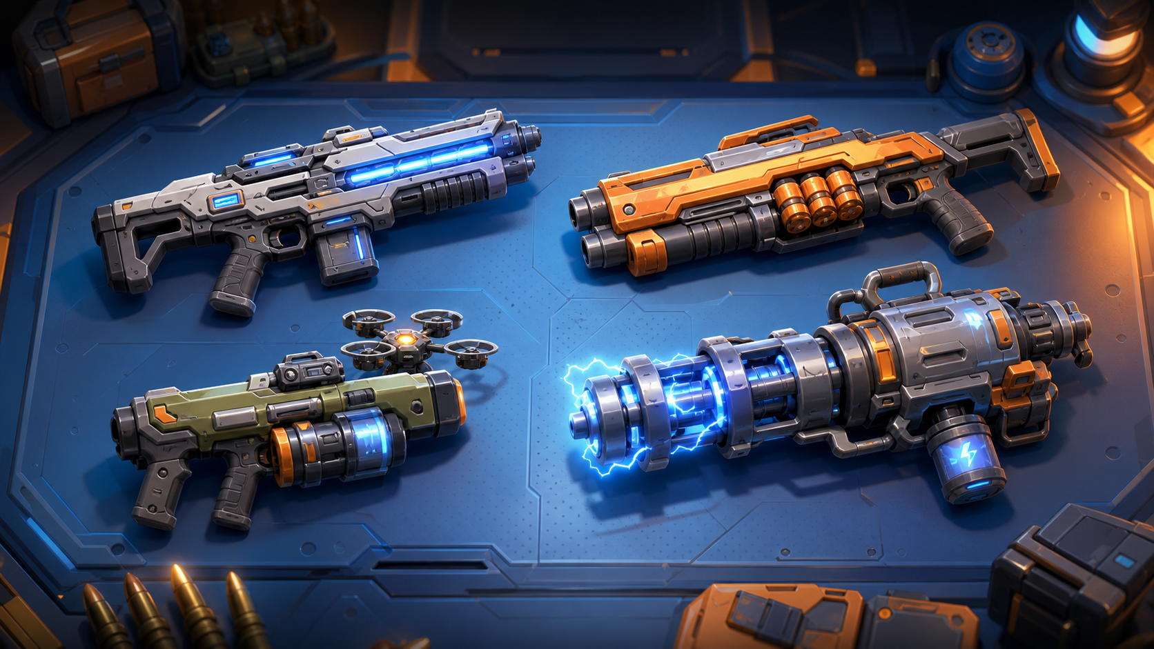 No One Left weapons showcase